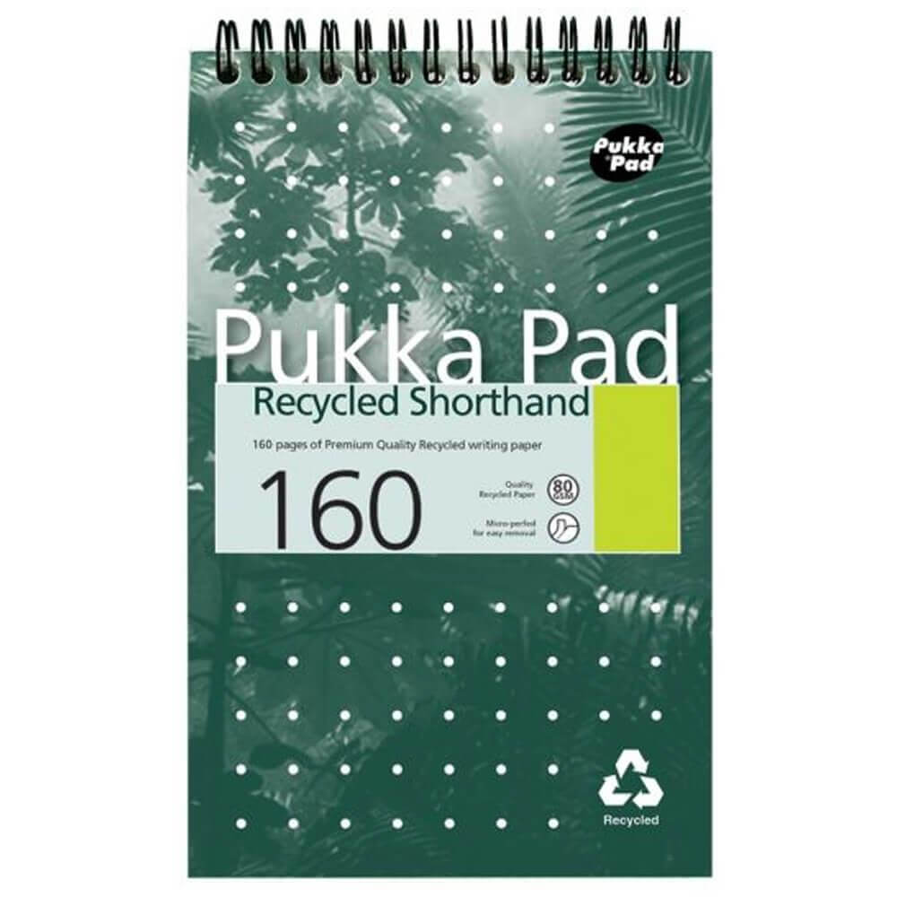 Pukka Recycled Shorthand Flip Notepad
